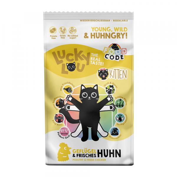 Lucky Lou Kitten, drób i kurczak - 1,7 kg
