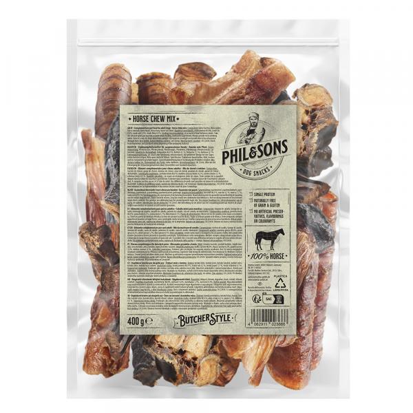 Phil & Sons, mix przysmaków z koniny - 400 g