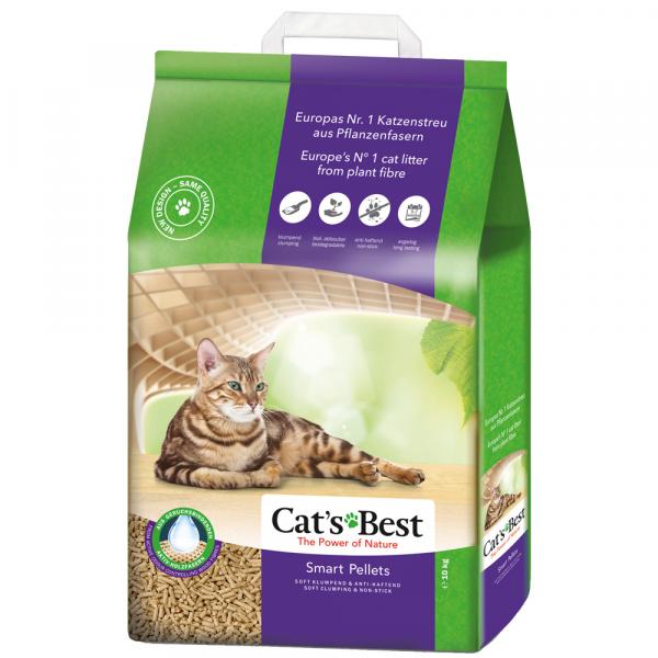 Cat's Best Smart Pellets żwirek zbrylający się - 2 x 20 l