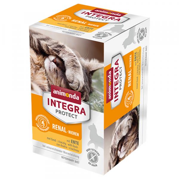 Animonda Integra Protect Adult Renal, tacki, 6 x 100 g - Z kaczką