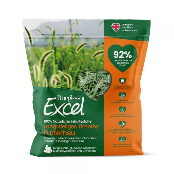 Burgess Excel Long Stem Timothy, siano paszowe - 1 kg