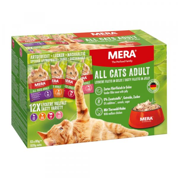 Pakiet mieszany mera Adult, 12 x 85 g - 12 x 85 g