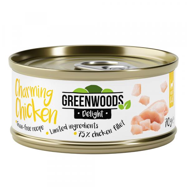 Greenwoods Delight, filet z kurczaka 24 x 70 g