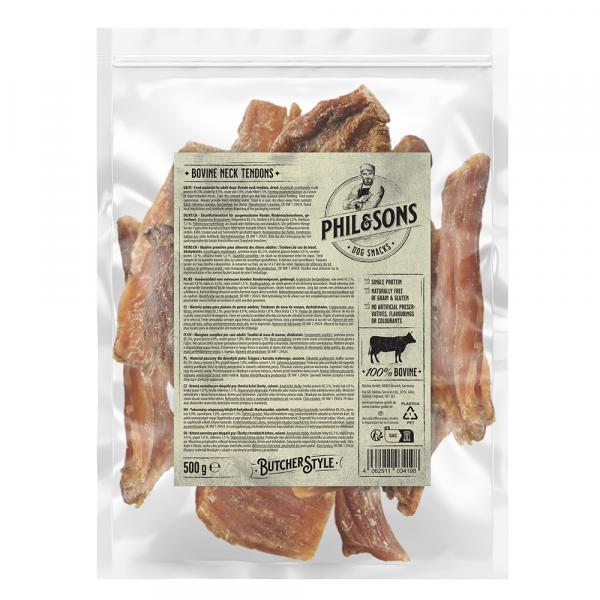 Phil & Sons Suszone ścięgna z karczku wołowego - 2 x 500 g