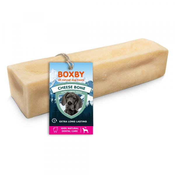 10% taniej! Boxby Cheese Bone, przysmaki dla psa, różne rodzaje - Dla bardzo dużych psów (od 40 kg)