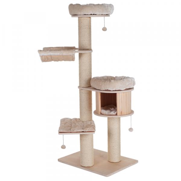 Natural Paradise drapak dla kota Magnolia XL Plus - Kremowy
