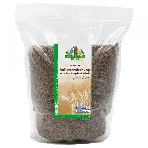 Hugro premium, mieszanka wolierowa dla ptaków - 2 x 4 kg