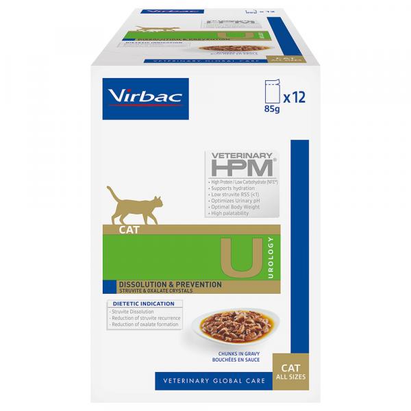 Virbac Veterinary Cat Urology Dissolution & Prevention dla kotów - 24 x 85 g