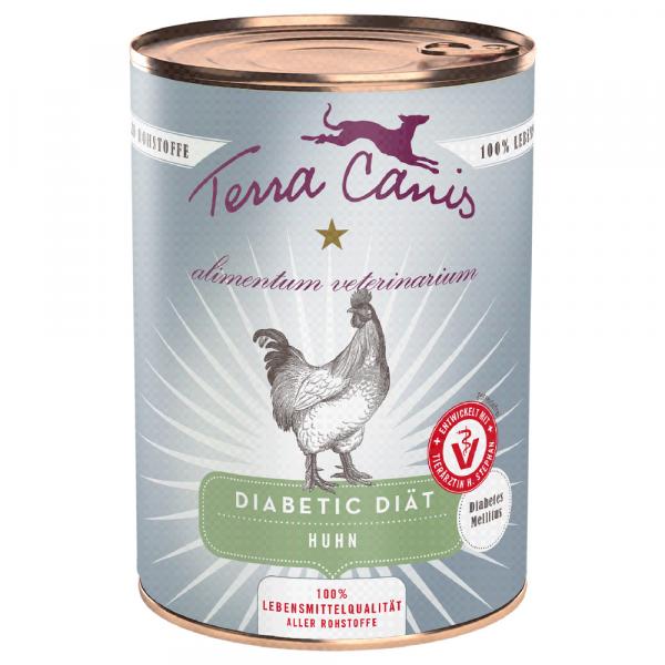 Terra Canis Alimentum Veterinarium Diabetic Diet, 6 x 400 g - Kurczak