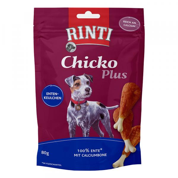 RINTI Chicko Plus, kaczka - 80 g