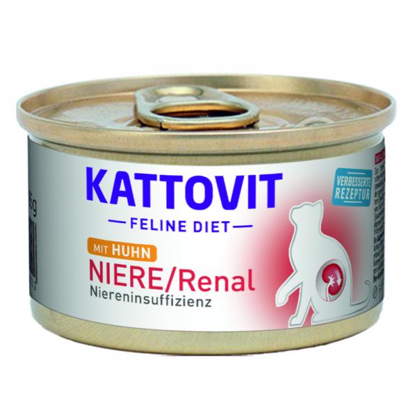 Kattovit Niere/Renal, 12 x 85 g - Kurczak