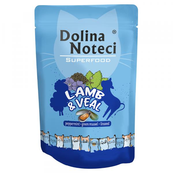 Dolina Noteci Superfood, 10 x 85 g - Jagnięcina i cielęcina