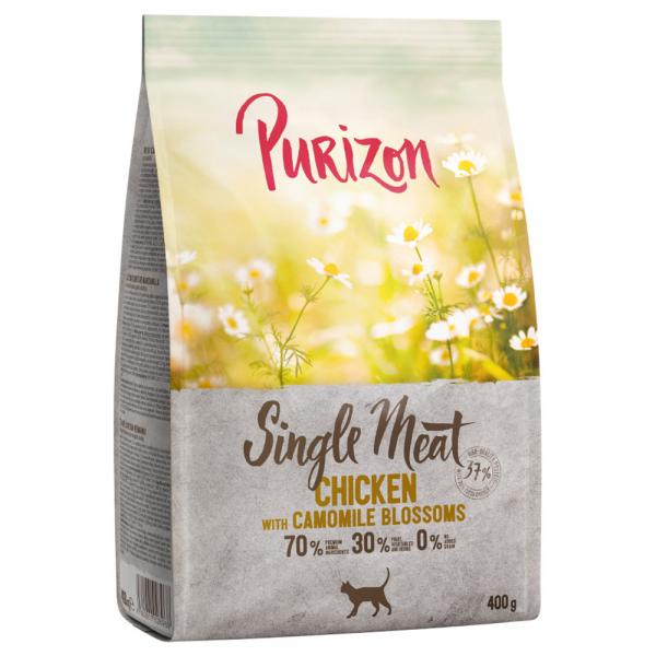 Purizon Single Meat, kurczak z kwiatami rumianku - 400 g