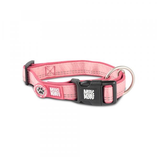 Max & Molly Smart ID obroża Matrix 2.0, różowa - S: obw. szyi 28-45 cm