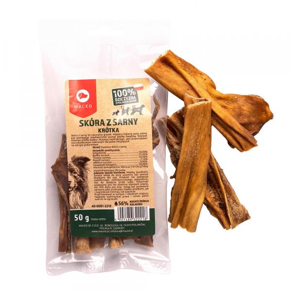 Maced, skóra z sarny - 50 g (ok. 6-14 cm)
