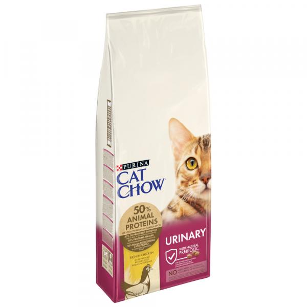 13 + 2 kg gratis! Purina Cat Chow, karma sucha dla kota, 15 kg - Adult Special Care Urinary Tract Health