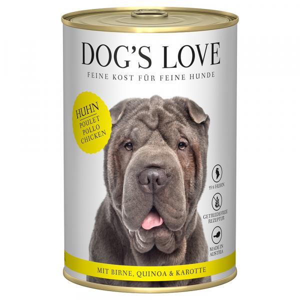 Dog's Love Adult 6 x 400 g - Kurczak