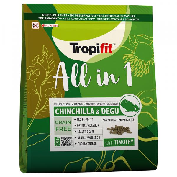 Tropifit All in 1 Chinchila & Degu - 2 x 1,75 kg