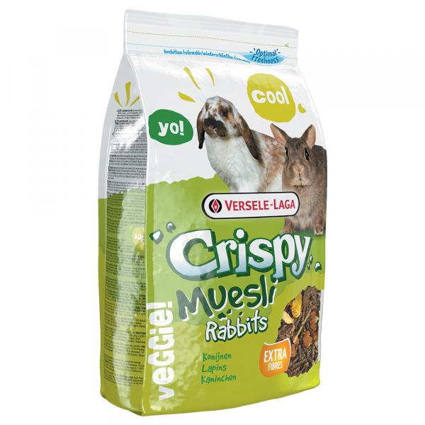 Versele Laga Crispy Musli pokarm dla królików - 2 x 2,75 kg