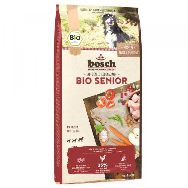 Dwupak bosch - Bio Senior, biokurczak, 2 x 11,5 kg