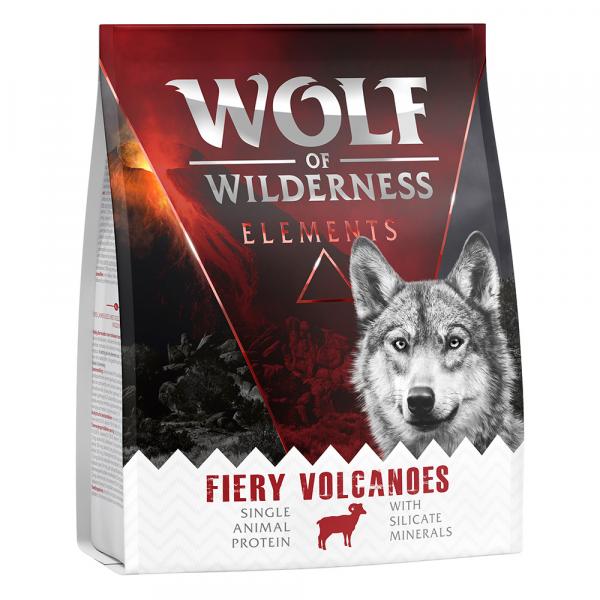 Pakiet próbny Wolf of Wilderness - bez zbóż - Fiery Volcanoes, jagnięcina, 300 g