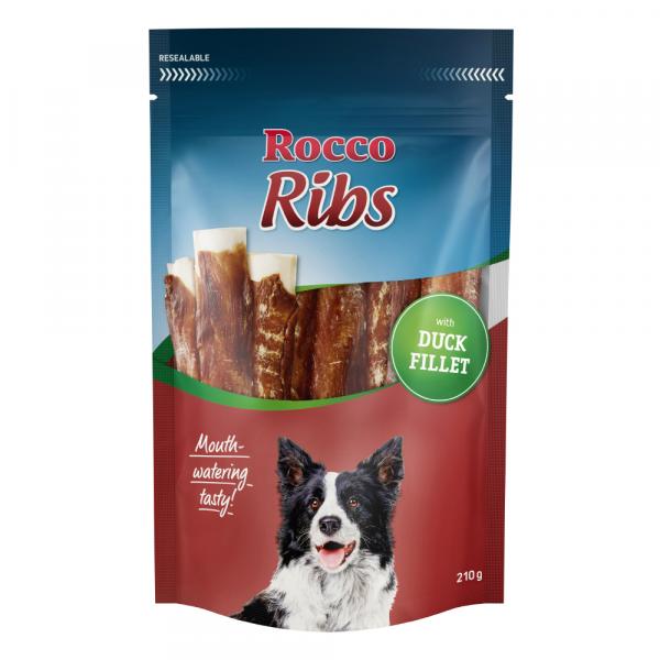 Rocco Ribs mięsne żeberka do żucia - Z piersią z kaczki, 210 g