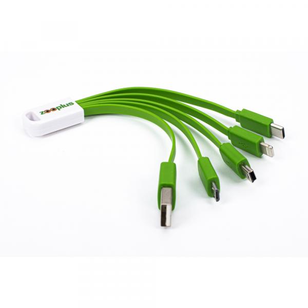 Kabel USB 5 w 1 zooplus - 1 szt.