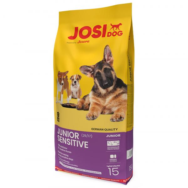 JosiDog Junior Sensitive - 15 kg