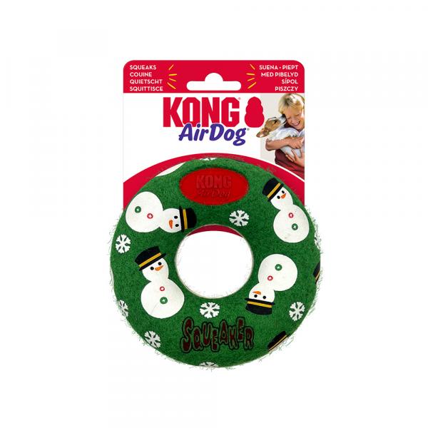 KONG Holiday AirDog® Squeaker, pączek - Ø ok. 12,7 cm