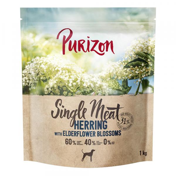 Purizon Single Meat, śledź z kwiatami czarnego bzu - 1 kg