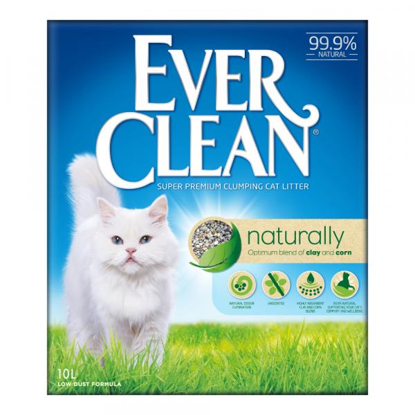 Ever Clean® Naturally, żwirek dla kota - 2 x 10 l