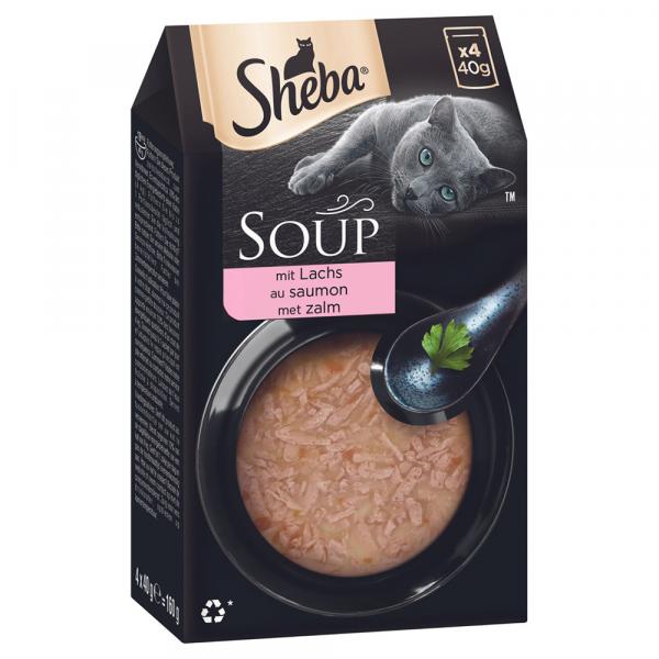 Sheba Classic Soup, 40 x 40 g - Łosoś