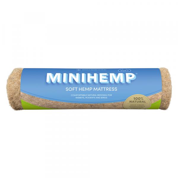 MiniHemp Soft Materac konopny - 2 sztuki 40 x 100 cm