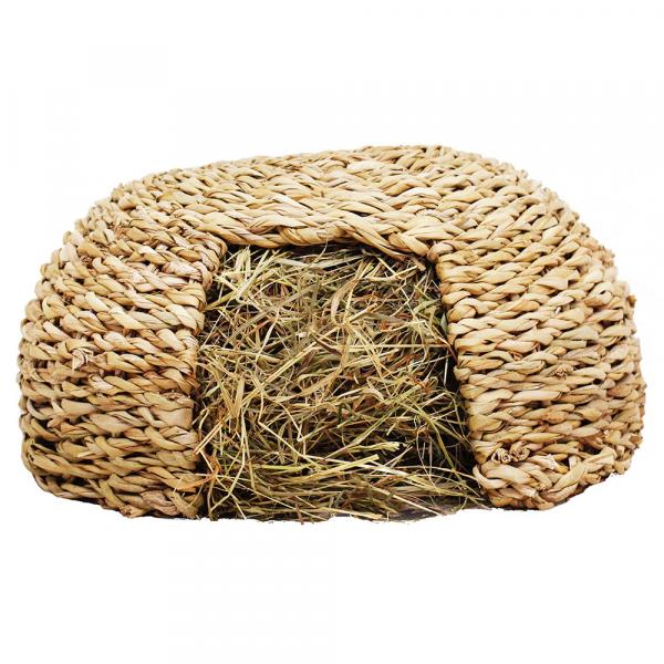 JR Farm igloo z siana, dla gryzoni - 310 g (średnie: 26 x 26 x 13 cm)