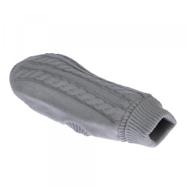 Zooplus Basics sweter dla psa, szary - Dł. grzbietu ok. 50 cm