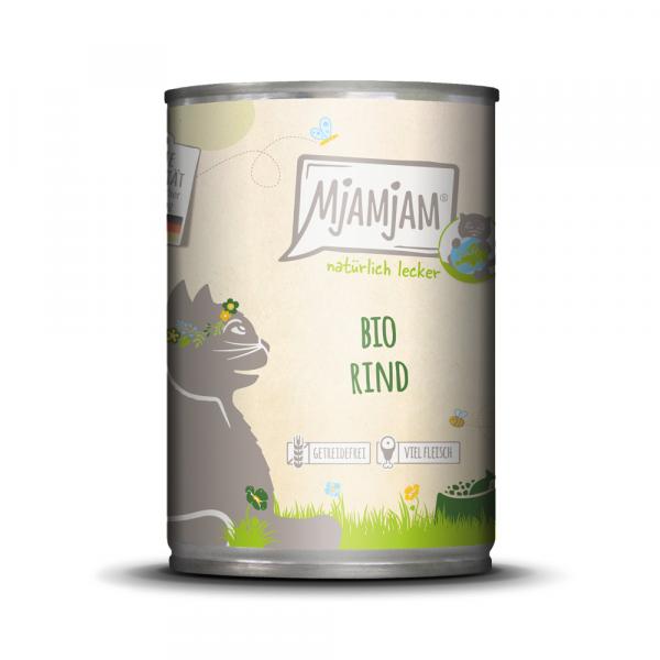 MjAMjAM Naturalnie Pyszne 6 x 400 g - Bio wołowina