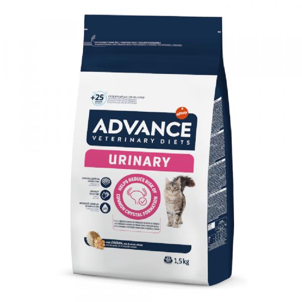 15% taniej! Advance Veterinary Diets, karma sucha, różne rodzaje - Urinary, 2 x 1,5 kg