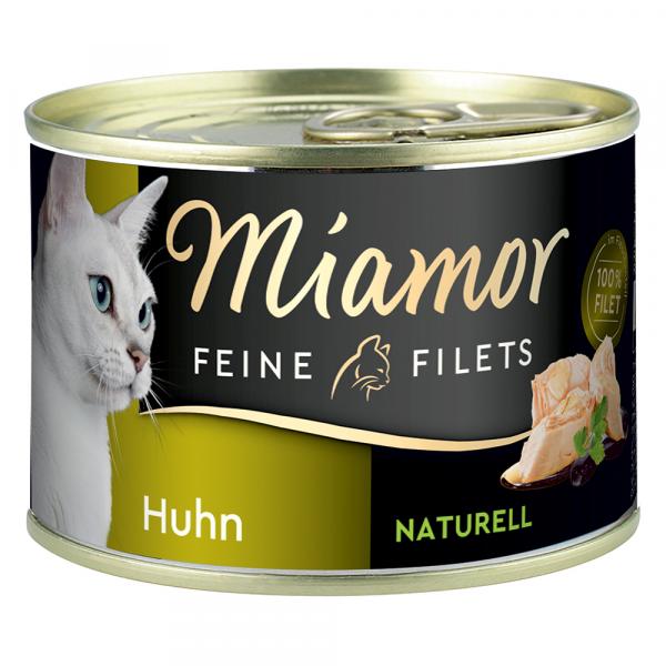 Pakiet próbny Miamor Feine Filets Naturelle, 12 x 156 g - Pakiet mieszany