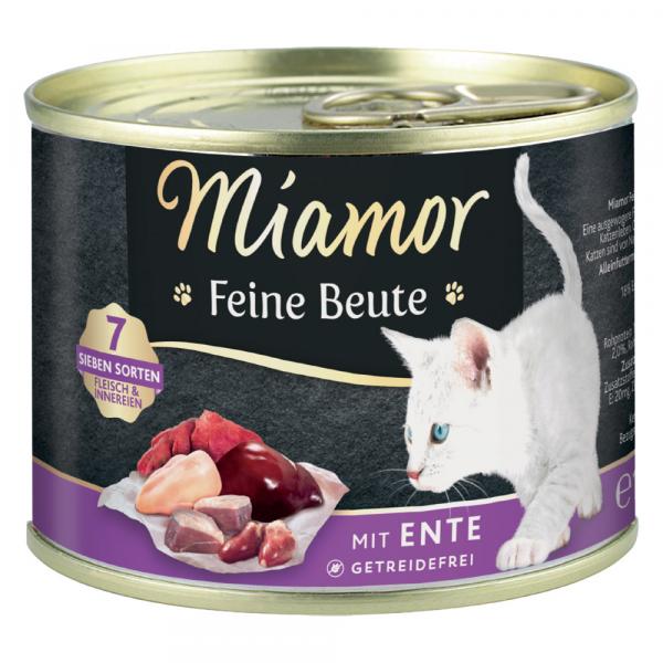 Miamor Feine Beute, 12 x 185 g - Kaczka