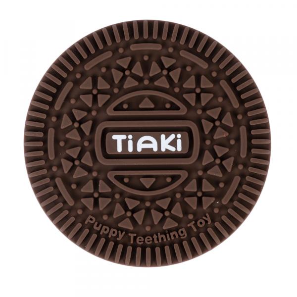 TIAKI zabawka do żucia Cookies 'n Cream - Ø 7,3 x wys. 1,4 cm