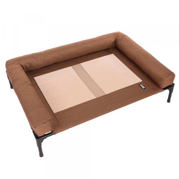 TIAKI sofa dla psa Sun Cream - Rozmiar XL: dł. 106 x szer. 76 x wys. 18 cm