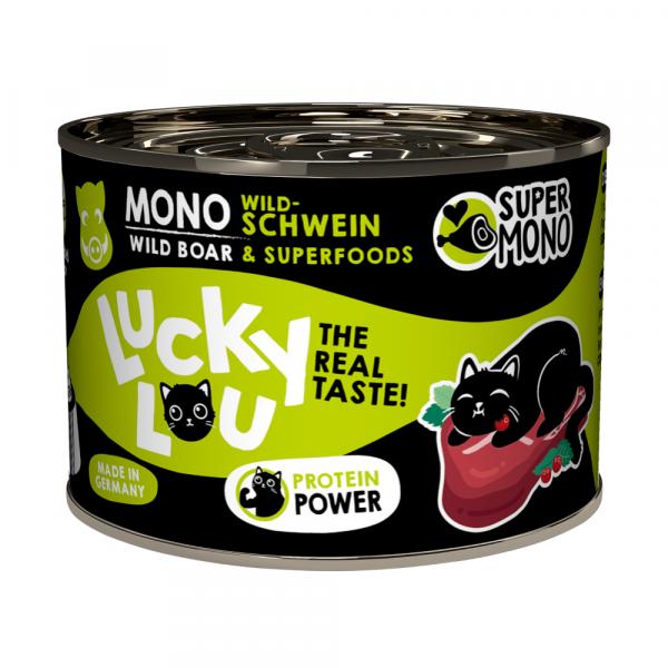 Korzystny pakiet Lucky Lou SuperMono², 24 x 200 g - Dzik