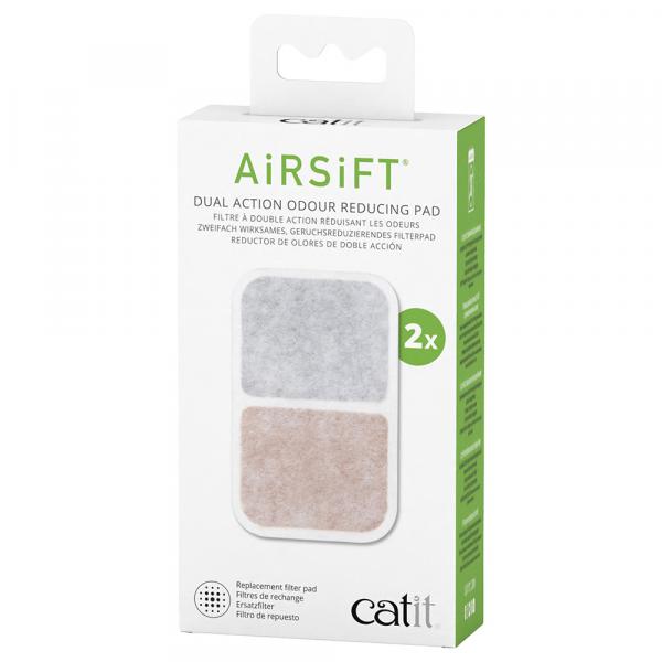 Catit Airsift Dual Action wkłady filtrujące zapachy - 2 szt.