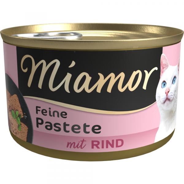 Miamor Pastete, 12 x 85 g - Wołowina