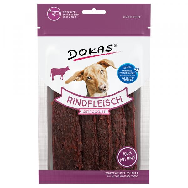 Dokas, suszone mięso wołowe - 4 x 70 g