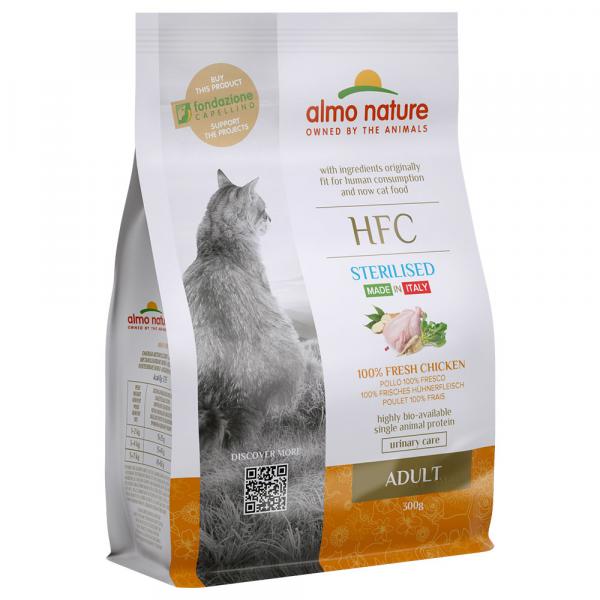 Almo Nature HFC Adult Sterilized, kurczak - 300 g