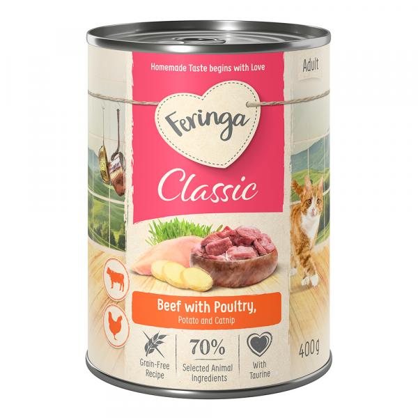 Korzystny pakiet Feringa Classic Meat Menu, 12 x 400 g - Wołowina i drób