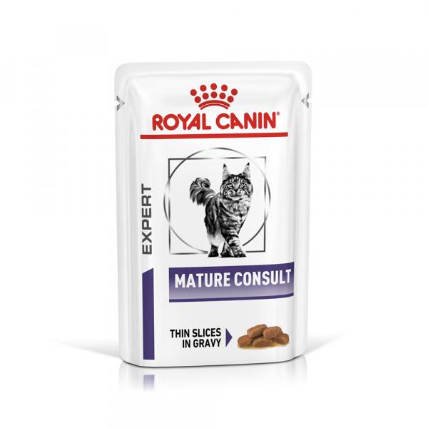 Royal Canin Expert Mature Consult w sosie - 24 x 85 g