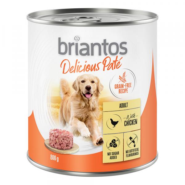 Briantos Delicious Paté, 24 x 800 g - Kurczak