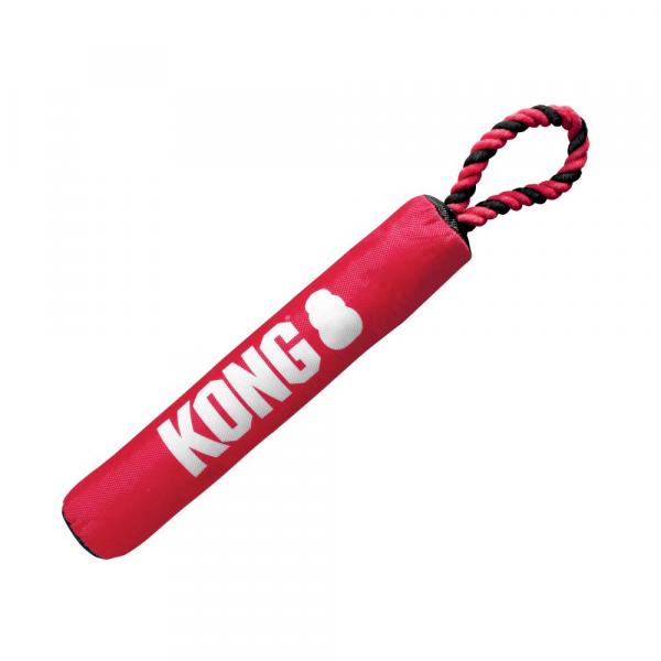 KONG Signature Stick z liną - Ok. dł. 30 x Ø 5 cm